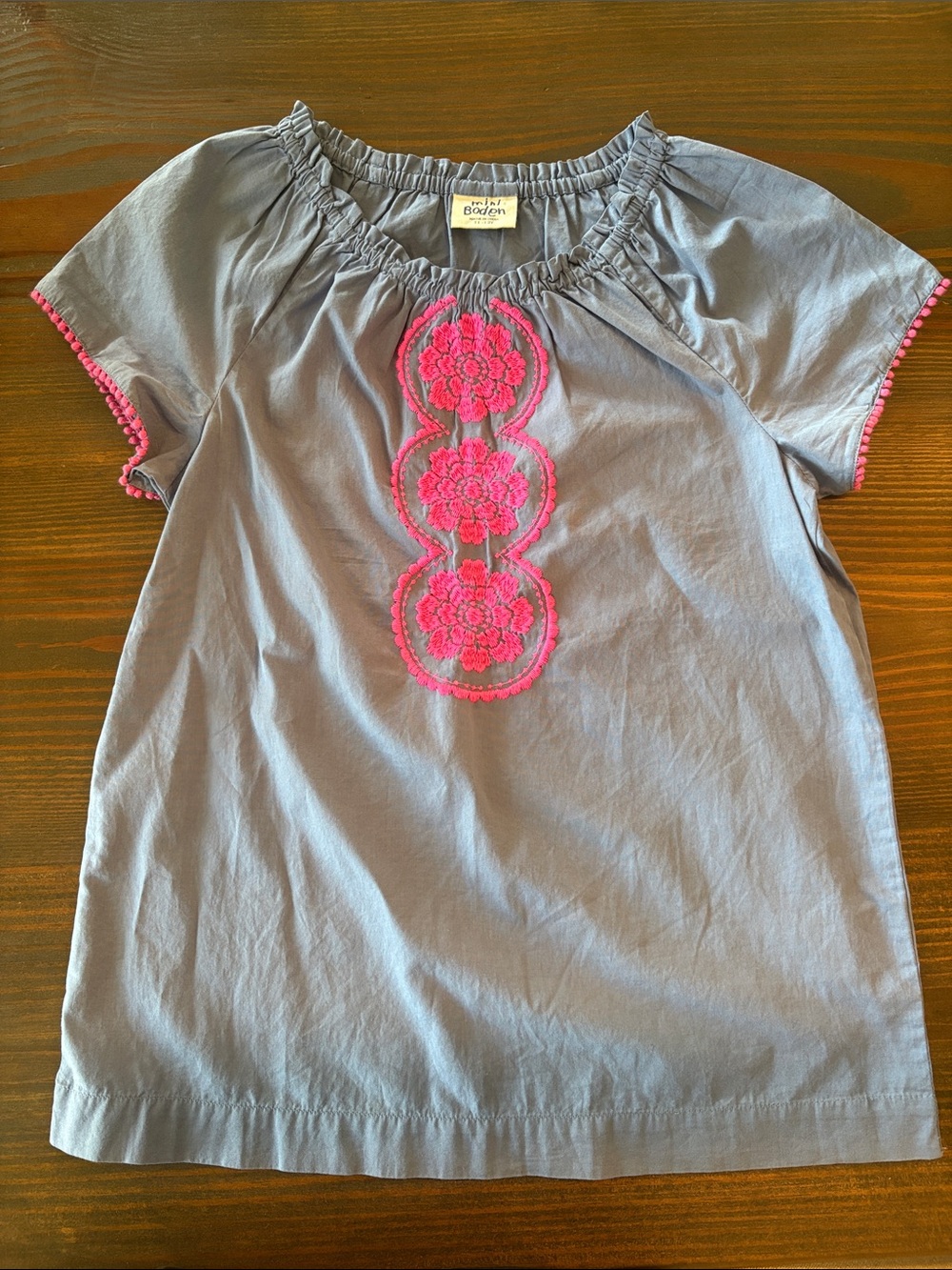 Mini Boden girls top. 11-12y.